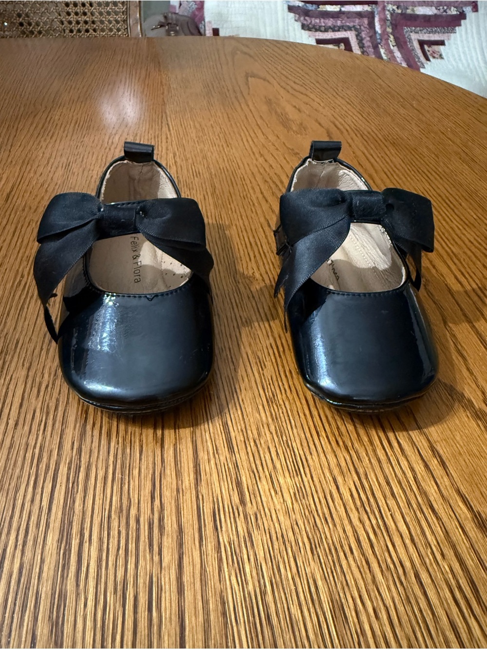 Felix & Flora Black Bow Maryjane’s
